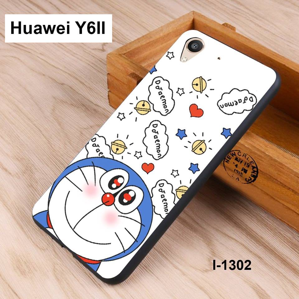 [ Ốp lưng Huawei Y6II ] ỐP ĐIỆN THOẠI HUAWEI Y6II in hình đẹp doremon , shin dễ thương