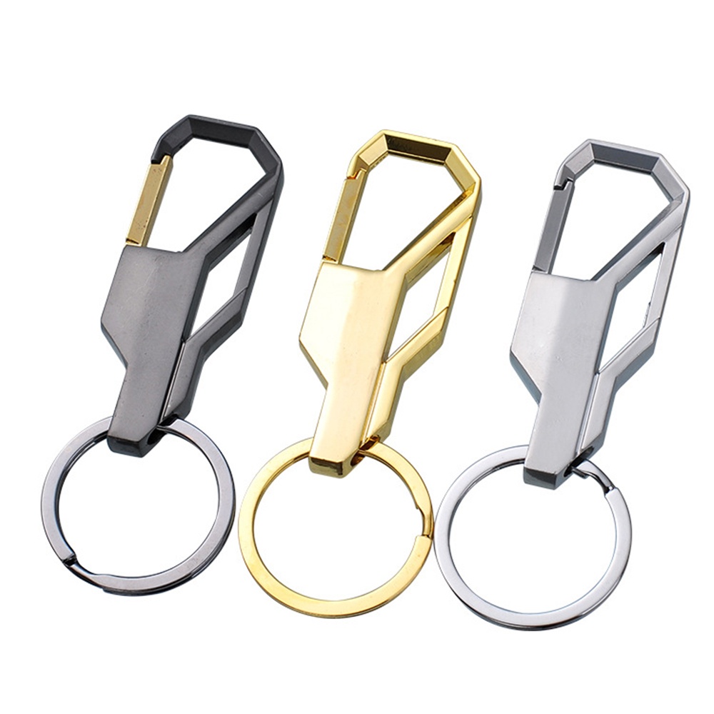Móc Chìa Khóa Bằng Thép Không Gỉ Thời Trang Cho Nam