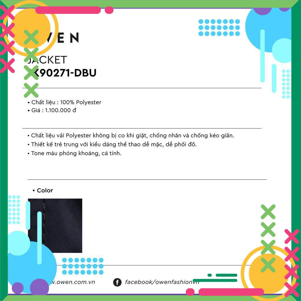 ( slaes 1-1) SALE ICD OWEN - Áo khoác nam 2 lớp màu XANH ĐEN 90271 - Áo khoác thể thao . ⇴ Yono * : ⋆ ₙ > ₛ ☘