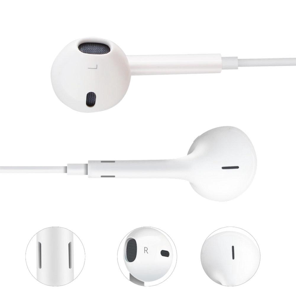 Tai nghe Bluetooth Lightning mới Tai nghe có dây 8 pin Điều khiển âm lượng & Mic cho iPhone 8/7