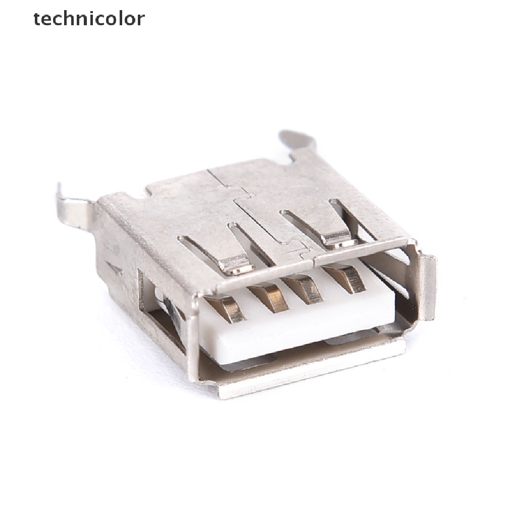 Giắc Cắm Đơn Cổng USB 2.0 Loại A 4-Pin DIP 180 Độ