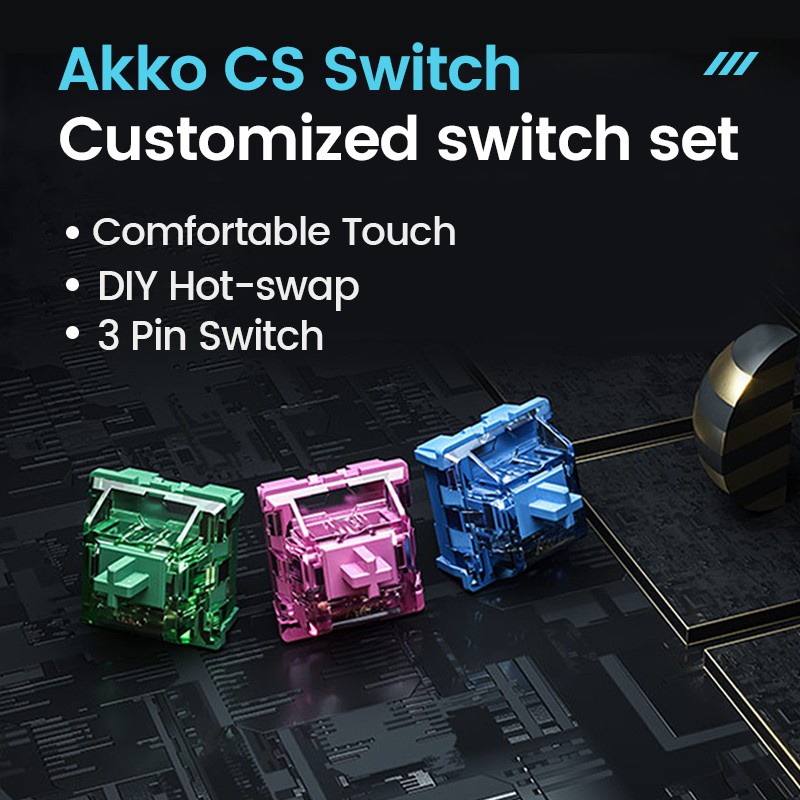 Hộp  Công tắc AKKO CS cơ học cơ học tuyến tính cho bàn phím
