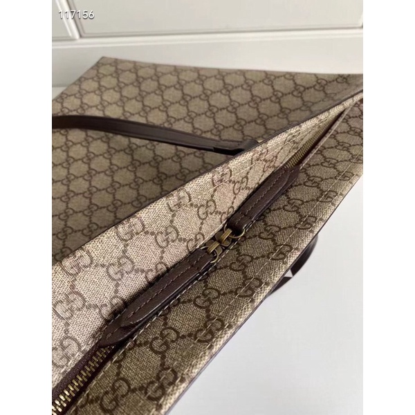 Túi TOTE Gucci 547974 Medium Beige Gg Supreme Canvas Tote 🎁🌈