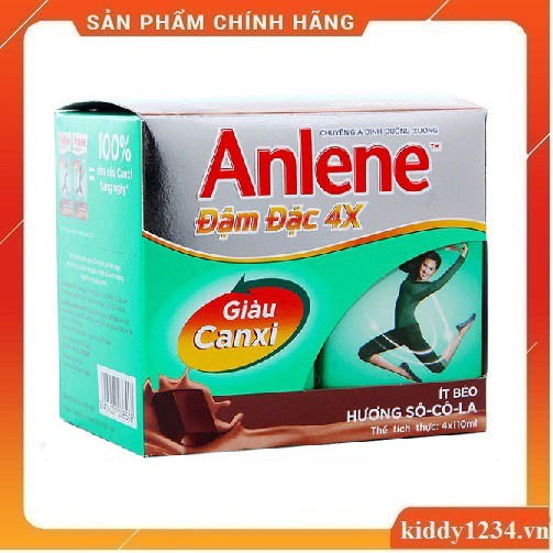 Sữa ANLENE đậm đặc 4X ít béo 500ml