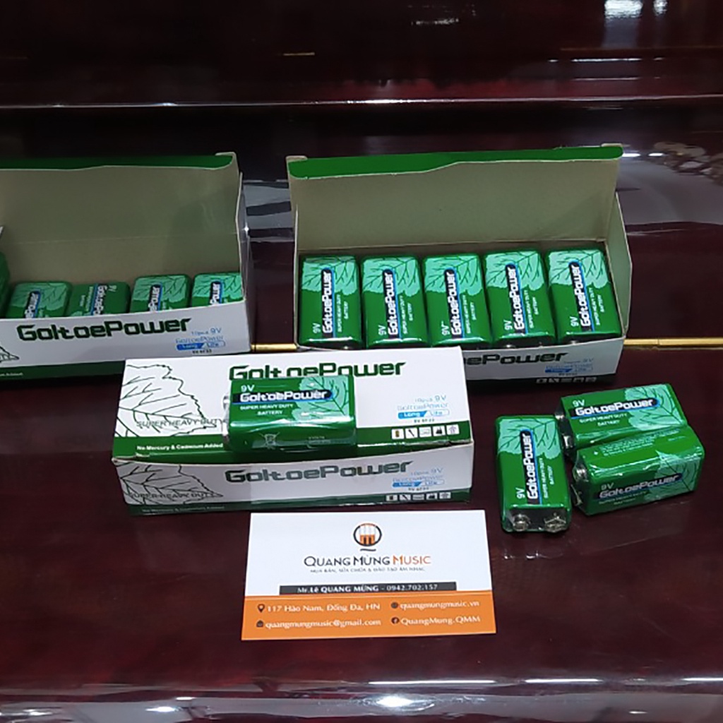 Pin EQ cho đàn Guitar [Pin 9v] Chất Lượng ( Giá 1 Viên PinEQ )