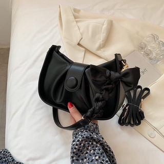 Túi xách nữ kẹp nách đeo vai dây nơ đẹp phong cách hàn quốc