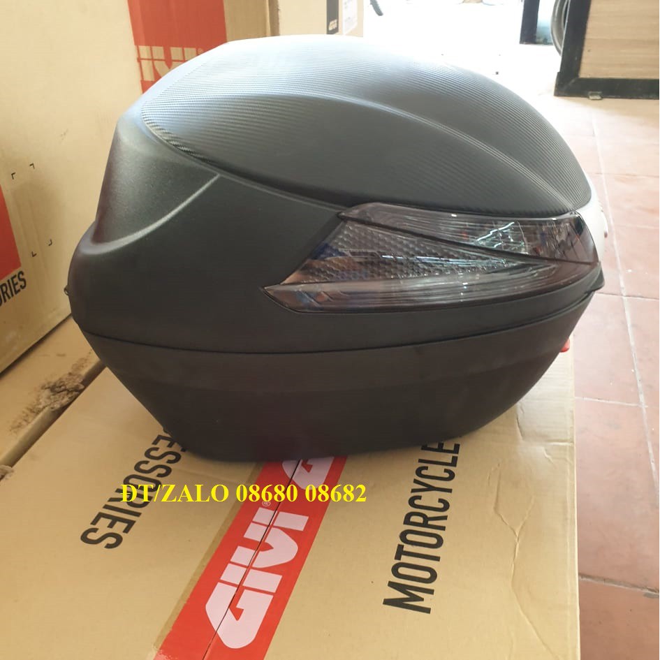 COMBO THÙNG SAU GIVI MẪU B34NT + BAGA THEO XE SIRIUS