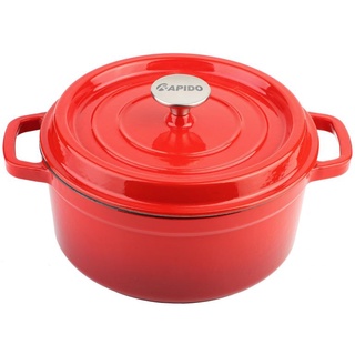 NỒI GANG RAPIDO SIZE 20-22-24. Dùng cho mọi loại bếp.