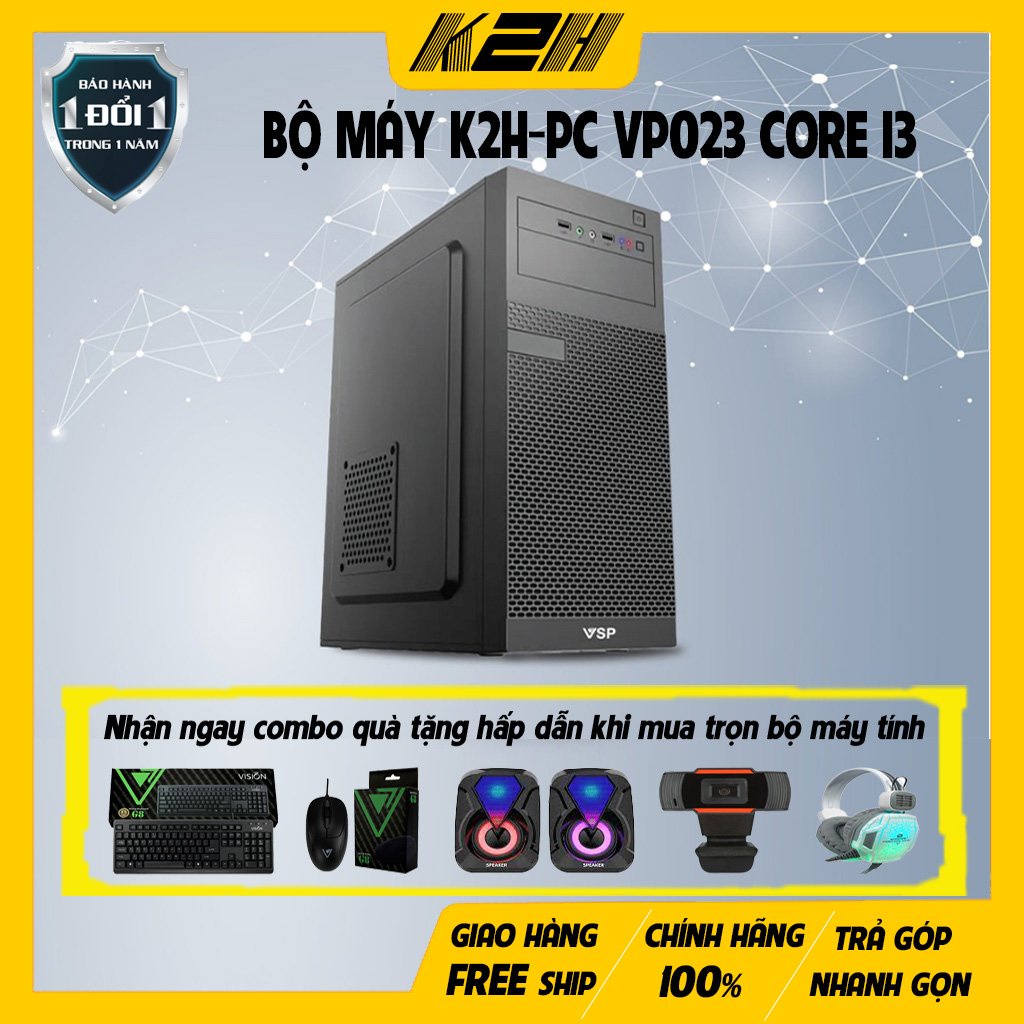 BỘ MÁY K2H-PC VP023 CORE I3