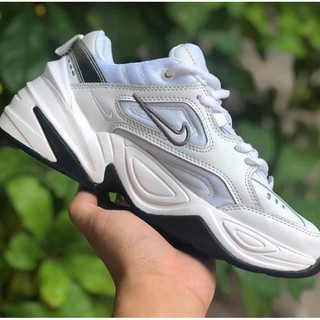 Giày Sneaker Nam Nữ M2K Trắng Đen
