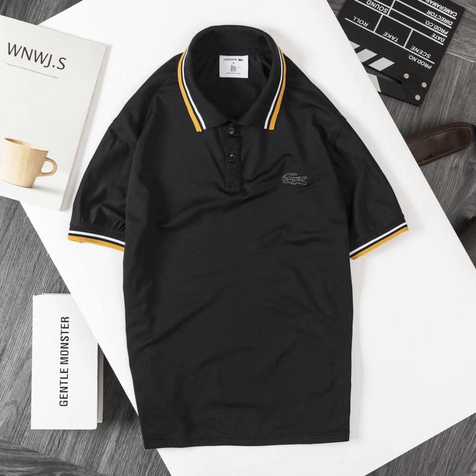 Áo phông polo nam thun có cổ cao cấp thêu cá sấu cotton 4 chiều mềm mại thấm hút tốt dáng Basic FIJITO SF1520 | BigBuy360 - bigbuy360.vn