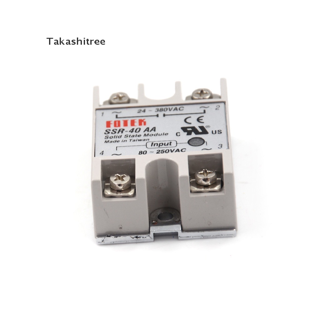 Rơ le trạng thái rắn SSR-40AA-H 40A 80-250V AC TO 90-480V AC SSR 40AA