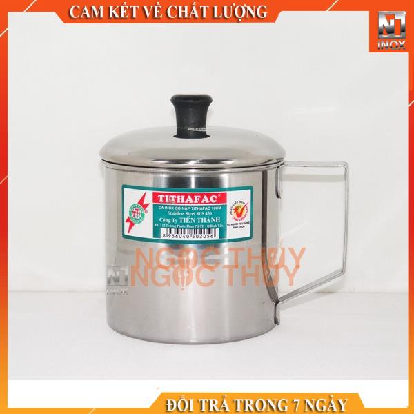 Ca inox có nắp Tithafac