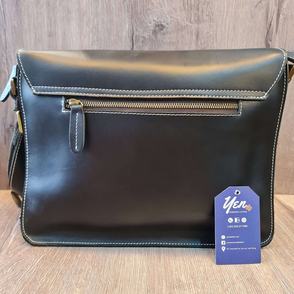 Túi đeo chéo da thật thủ công DB3350D Yen Handmade Leather | BigBuy360 - bigbuy360.vn
