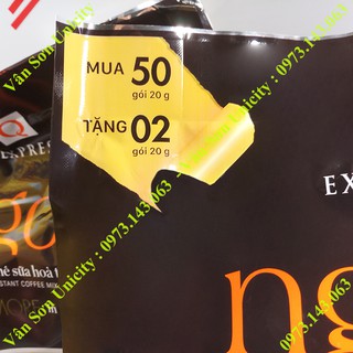 Cà phê Q Express Ngon 52 gói thùng 10 bịch