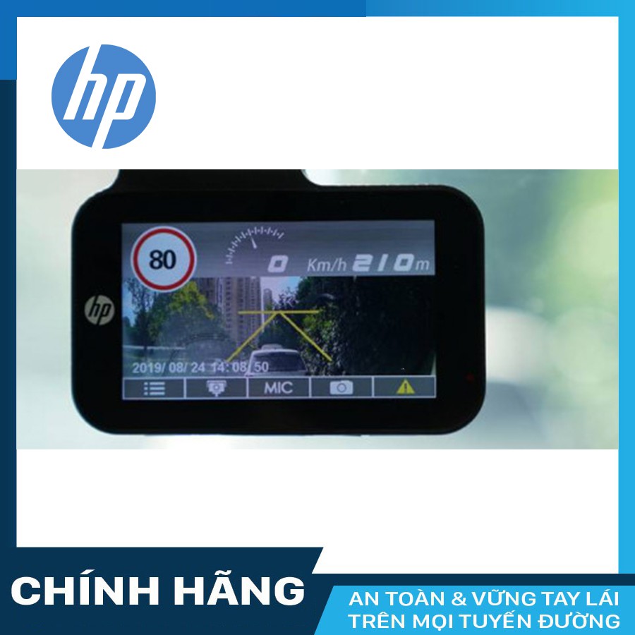 Camera hành trình HP F960x + thẻ nhớ 16/32GB class 10 - hàng chính hãng