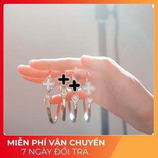 Vòng tay hoa lưới nữ tính si vàng VT005