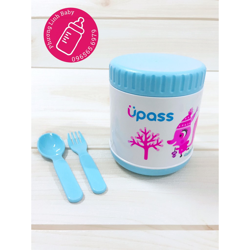 Bình ủ cháo, giữ nhiệt Upass chính hãng (Ảnh chụp thật)