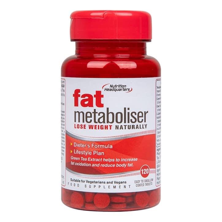 Viên Uống Hỗ Trợ Giảm Cân - Chuyển Hóa Chất Béo Nutrition Headquarters Fat Metaboliser (Hộp 120 Viên)