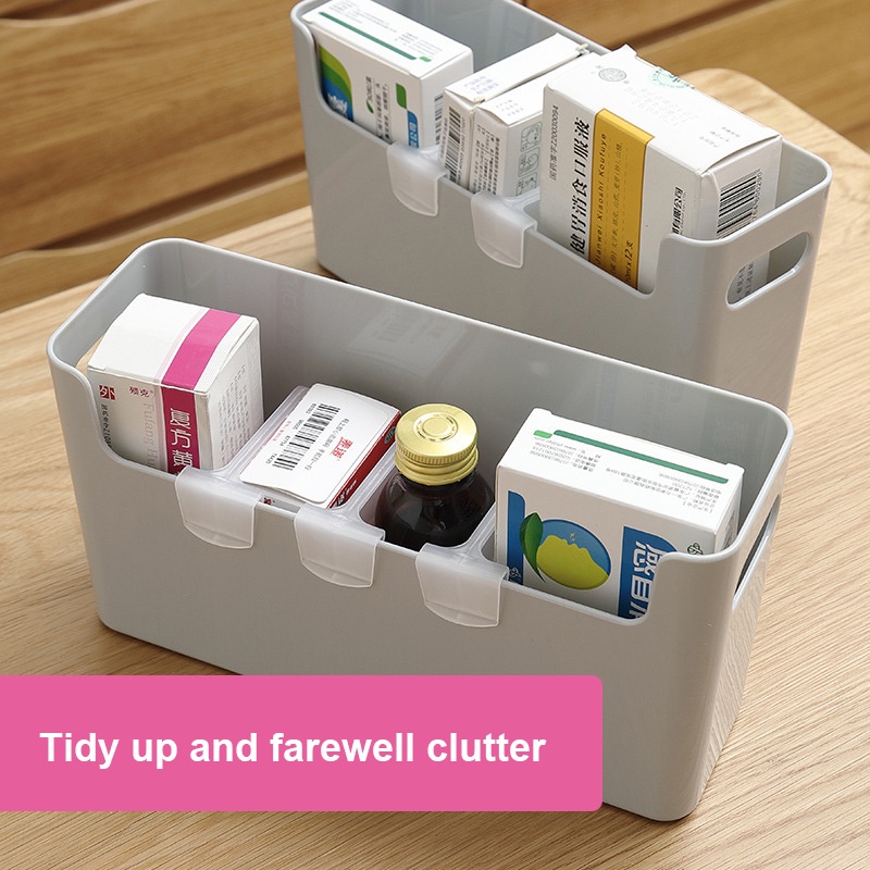 Set 4 Vách Ngăn Tủ Lạnh Bằng Nhựa Trong Suốt Chống Rơi Phân Loại Tiện Dụng Cho Nhà Bếp