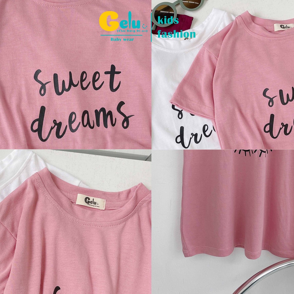 Váy đầm ngắn tay mùa hè cho bé gái 1 2 3 4 5 6 tuổi chất liệu cotton Hàn cao cấp  thoáng mát, thấm hút mồ hôi