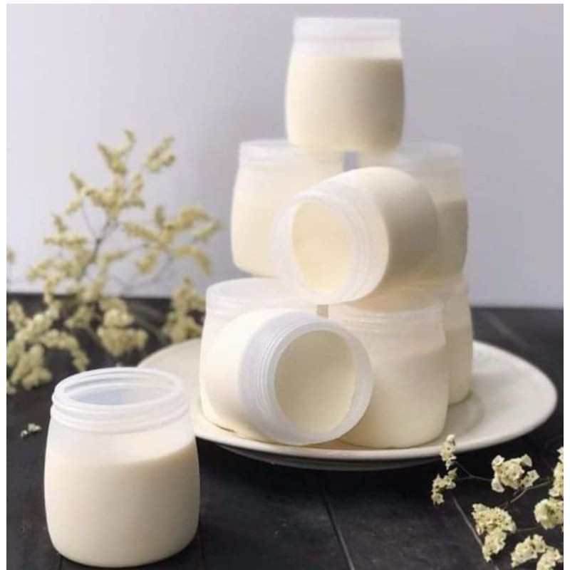 Hủ Sữa Chua Loại Dày 100ml/120ml/150ml-Kho Sỉ Chai Lọ Huỳnh Hiệp
