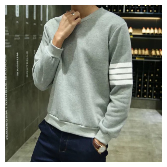 Áo thun nam cổ tròn áo thun nam sọc ngang thời trang cá tính ATB1 shop bull bell | BigBuy360 - bigbuy360.vn