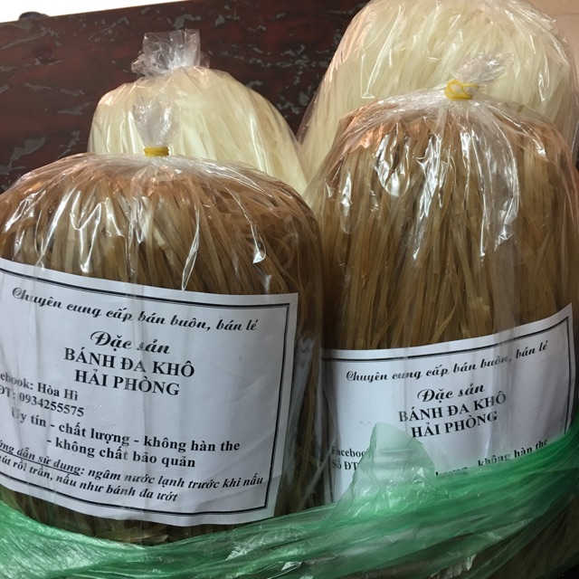 Bánh đa khô Hải Phòng