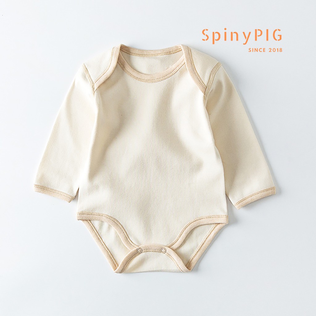 Quần áo sơ sinh 0-2 tuổi 100% cotton hữu cơ tự nhiên không chất tẩy nhuộm an toàn cho bé dài tay và cộc tay