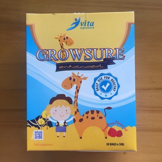 Siro bổ growsure enhanced hộp 30 gói