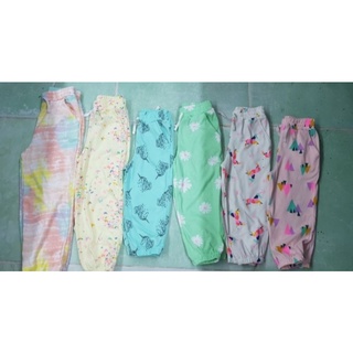 Quần dài bé gái cotton xuất dư