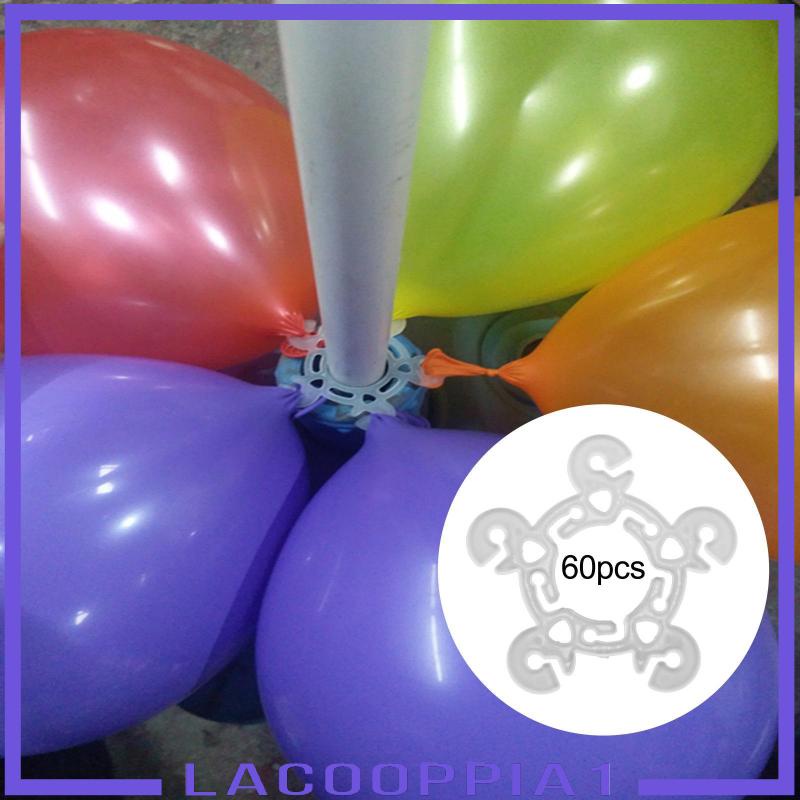 [Lacooppia1] Set 60 Kẹp Giữ Bong Bóng Trang Trí Tiệc Giáng Sinh