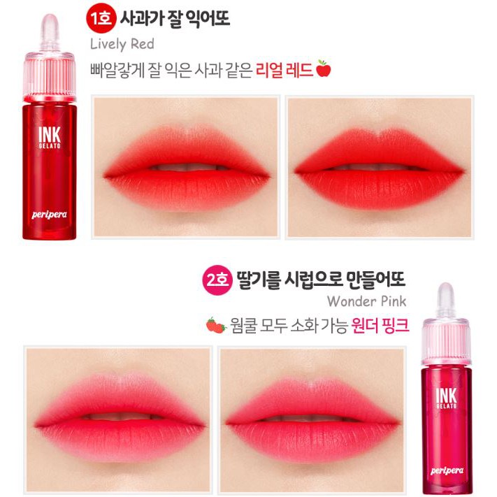 Son Peripera Ink Gelato Lip Tint