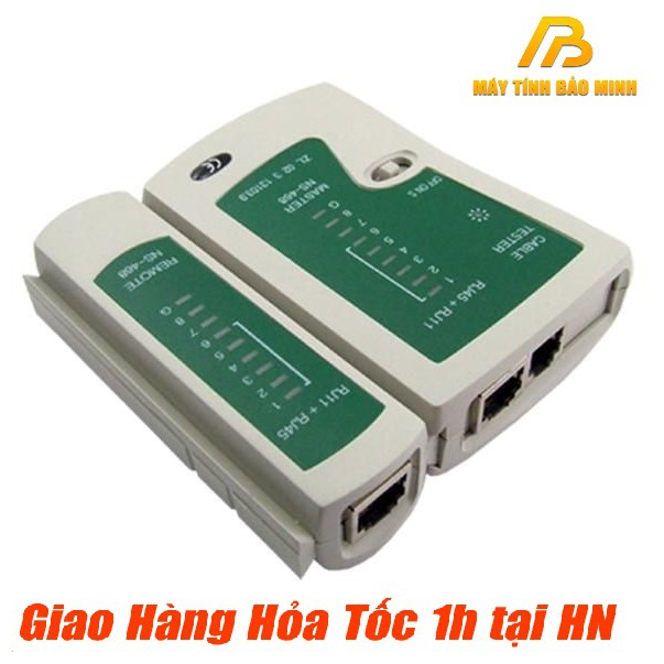 Bộ Test Cáp Mạng RJ45/RJ11 (Có Kèm Pin)