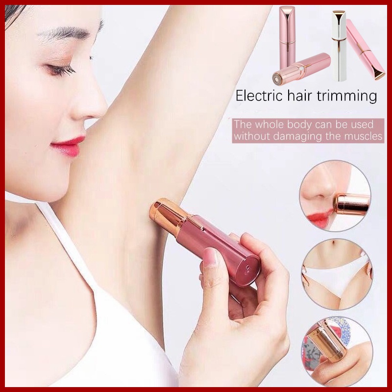 Máy triệt lông cầm tay dùng pin không đau làm đẹp cho nữ