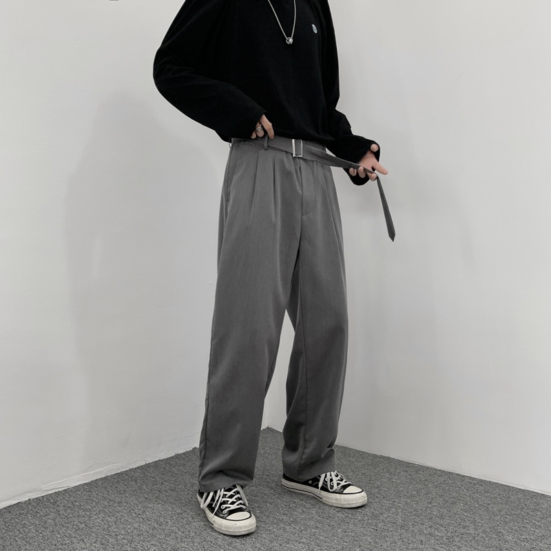 Quần ống rộng phong cách Hàn Quốc thanh lịch dành cho nam