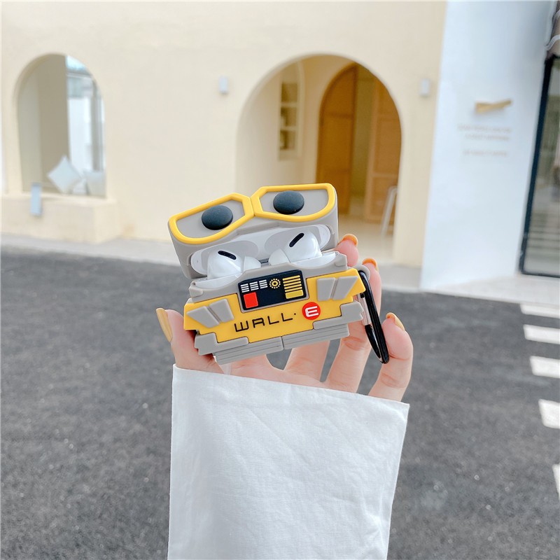 New Arrival Airpods Pro case Cute cartoon WALL·E airpods 1 2 Protective cover soft silicone Airpods Case