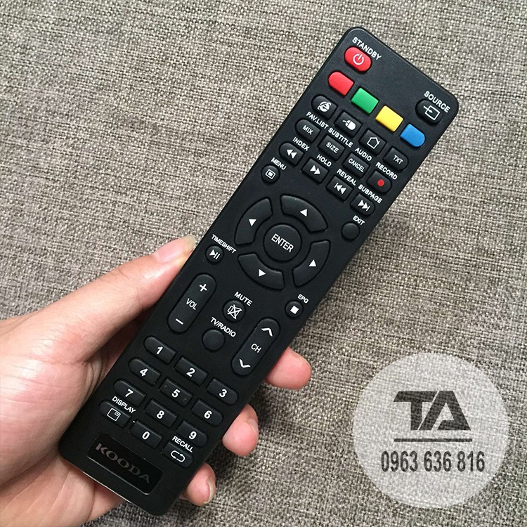 Điều khiển tivi KOODA các dòng LED/LCD/Smart TV┃Hàng Chính Hãng tặng kèm pin