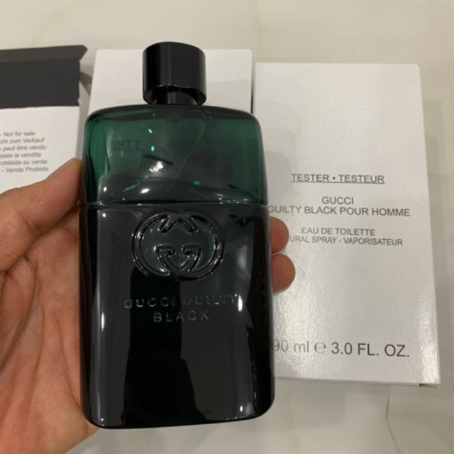 [FreeShip] Nước hoa gucci guilty pour homme black tetser 90ml