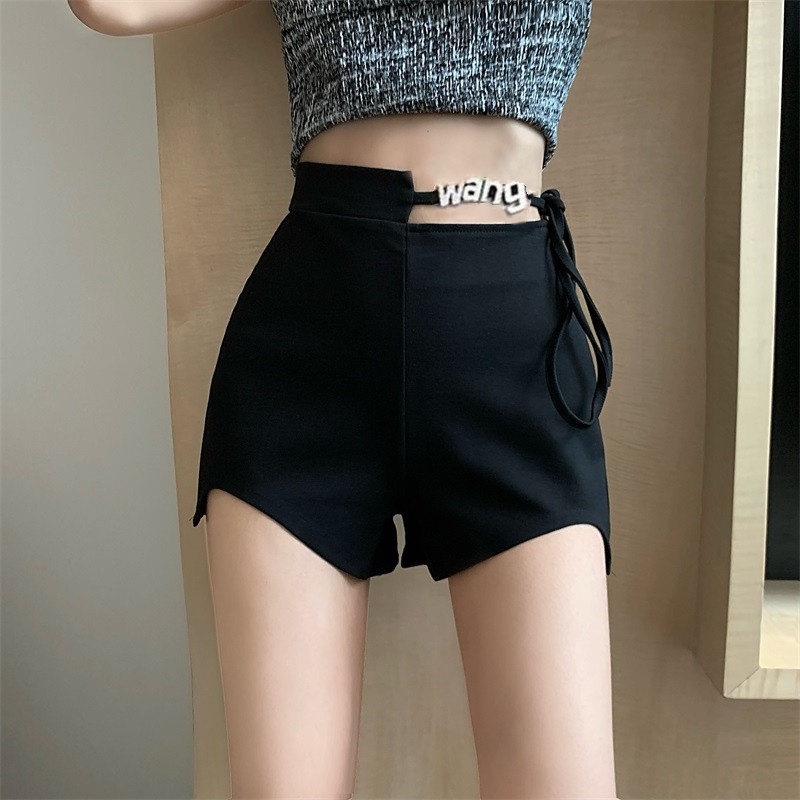 Quần Short Nữ Lưng Cao Cột Dây Thời Trang