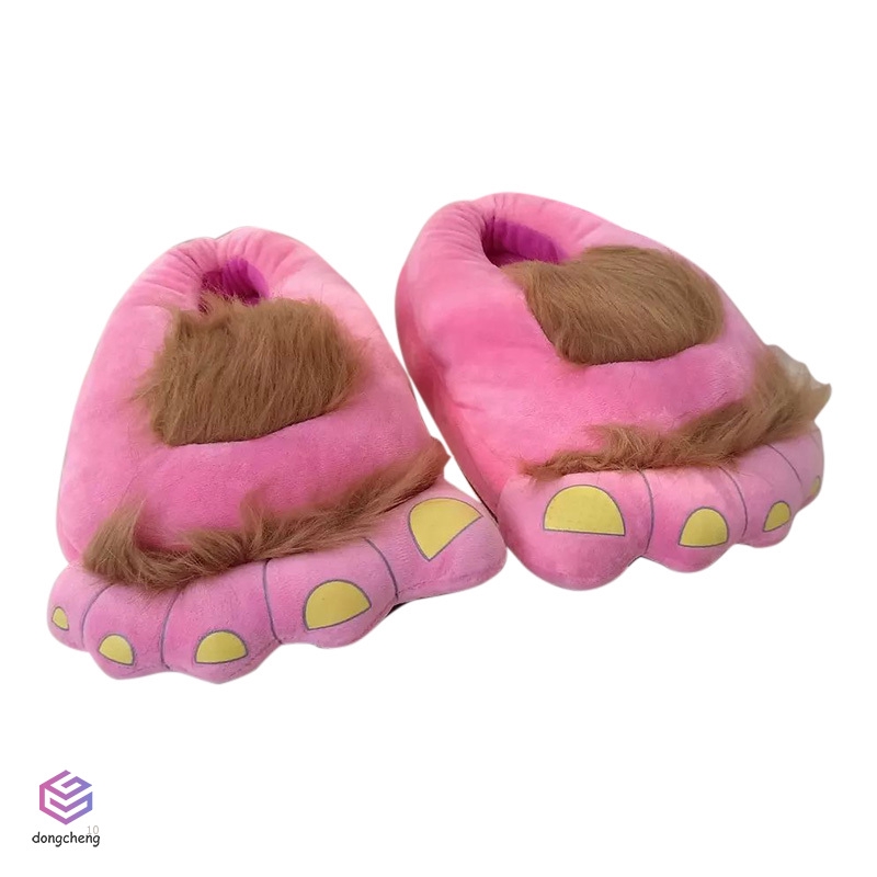 Dép Bông Đi Trong Nhà Hình Bàn Chân Ngộ Nghĩnh