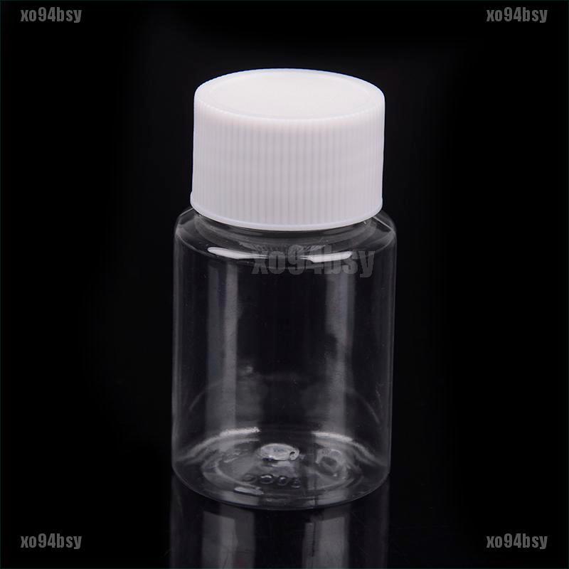 [xo94bsy]2Pcs 30ml plastic paint bottle transparent plastic bottle