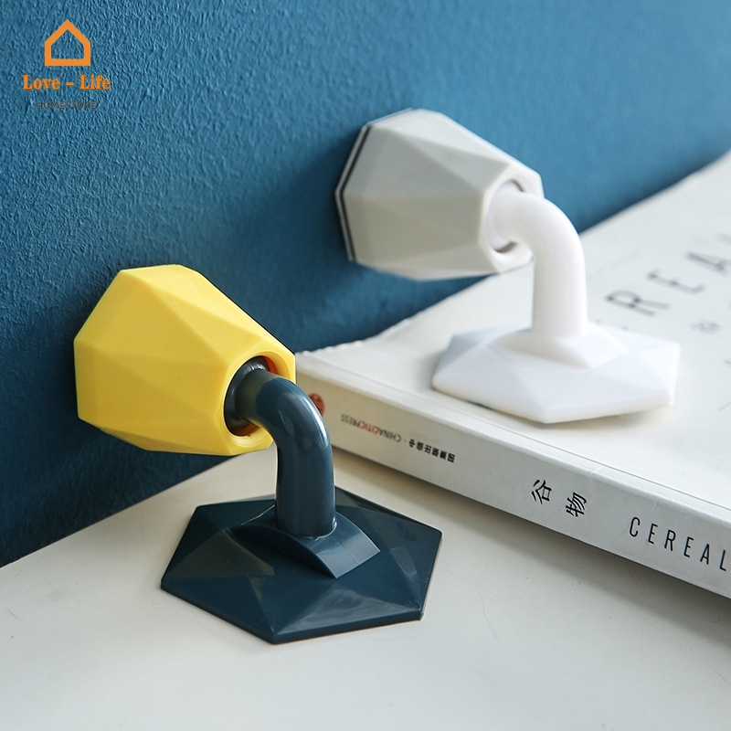 Dụng Cụ Chặn Cửa Bằng Silicone ABS Chống Va Đập Không Gây Tiếng Ồn