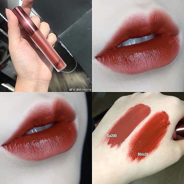 Son Kem Lì Bbia Velvet Lip Tint màu 23 24 25 34 35 36 37 38