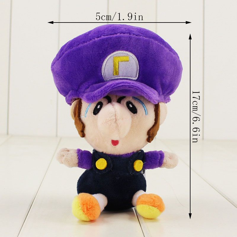 Đồ chơi nhồi bông Hình Super Mario Kích Thước 6.7 Inch