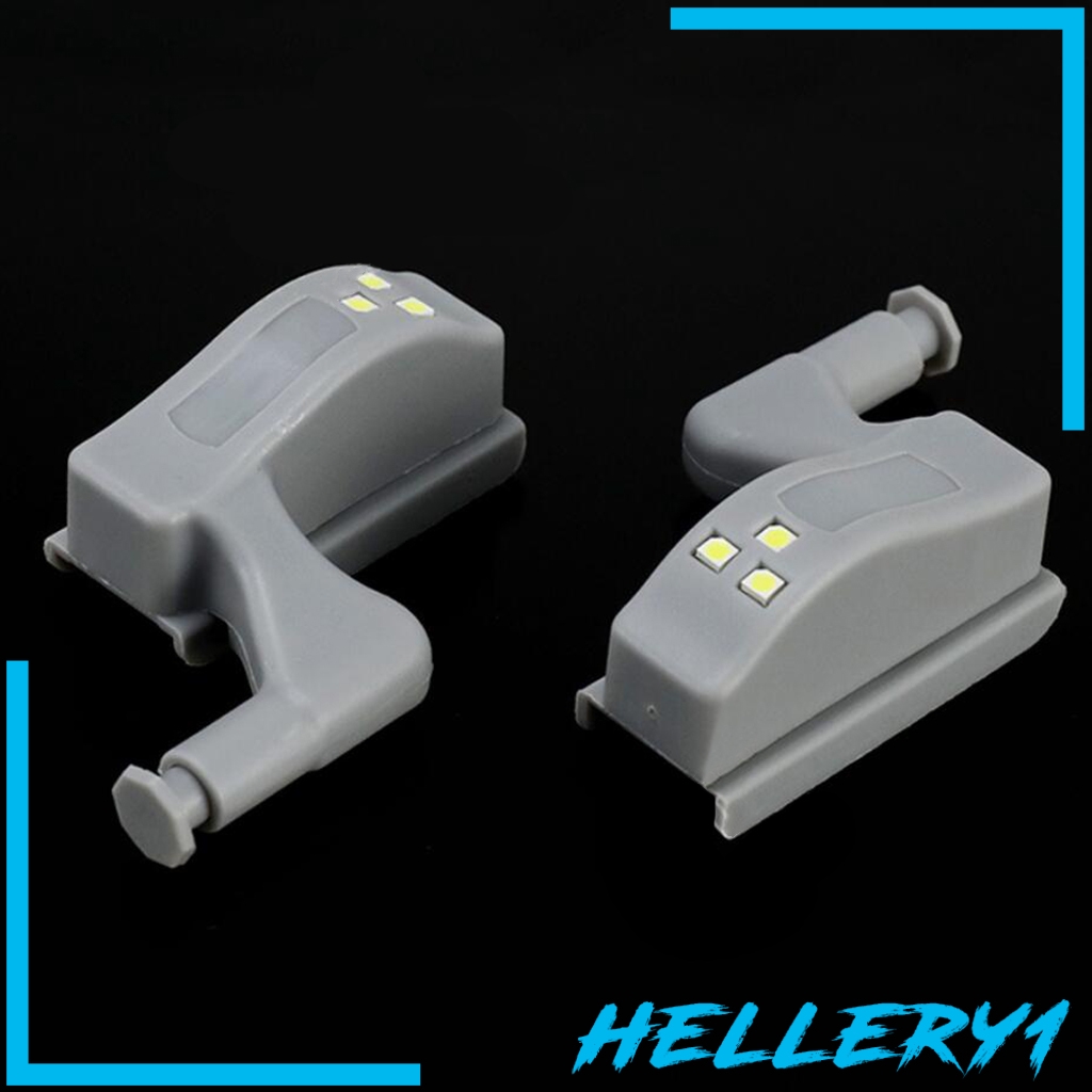 Set 2 Đèn Led Cảm Biến Sáng Tạo Gắn Bản Lề Tủ Quần Áo