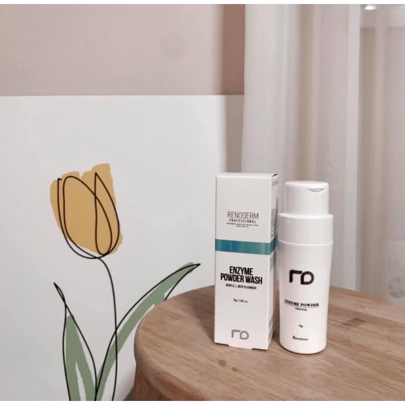 Sữa rửa mặt 2 in 1 𝐑𝐞𝐧𝐨𝐃𝐞𝐫𝐦 𝐄𝐧𝐳𝐲𝐦𝐞 𝐏𝐨𝐰𝐝𝐞𝐫 𝐖𝐚𝐬𝐡