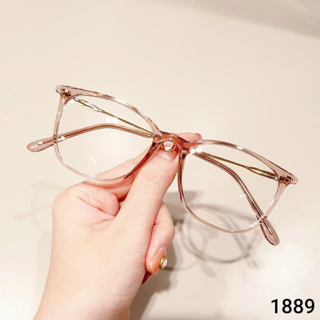 Kính Form vuông Nam Nữ 661 Chất liệu hợp kim titan hàn quốc kiểu dáng hot trend