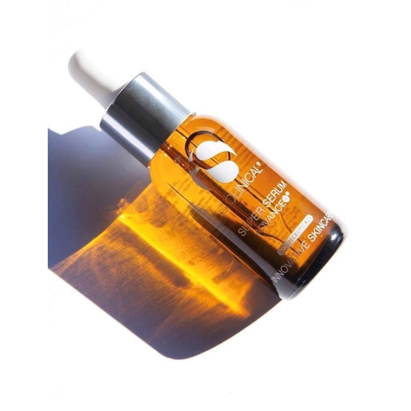 Tinh chất serum làm sáng da mờ thâm Is Clinical super serum Advance Plus chứa vitamin C - Chính hãng