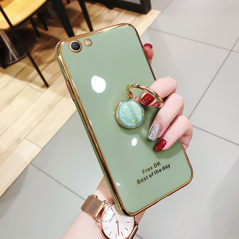 Ốp điện thoại TPU silicon có khoen giá đỡ cho OPPO A15 A93 A33 A53 A31 2020 A9 A5 A91 A52 A92 A12 A12e A7 A5s A3s | BigBuy360 - bigbuy360.vn